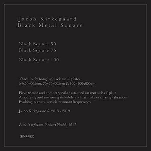BLACK METAL SQUARE