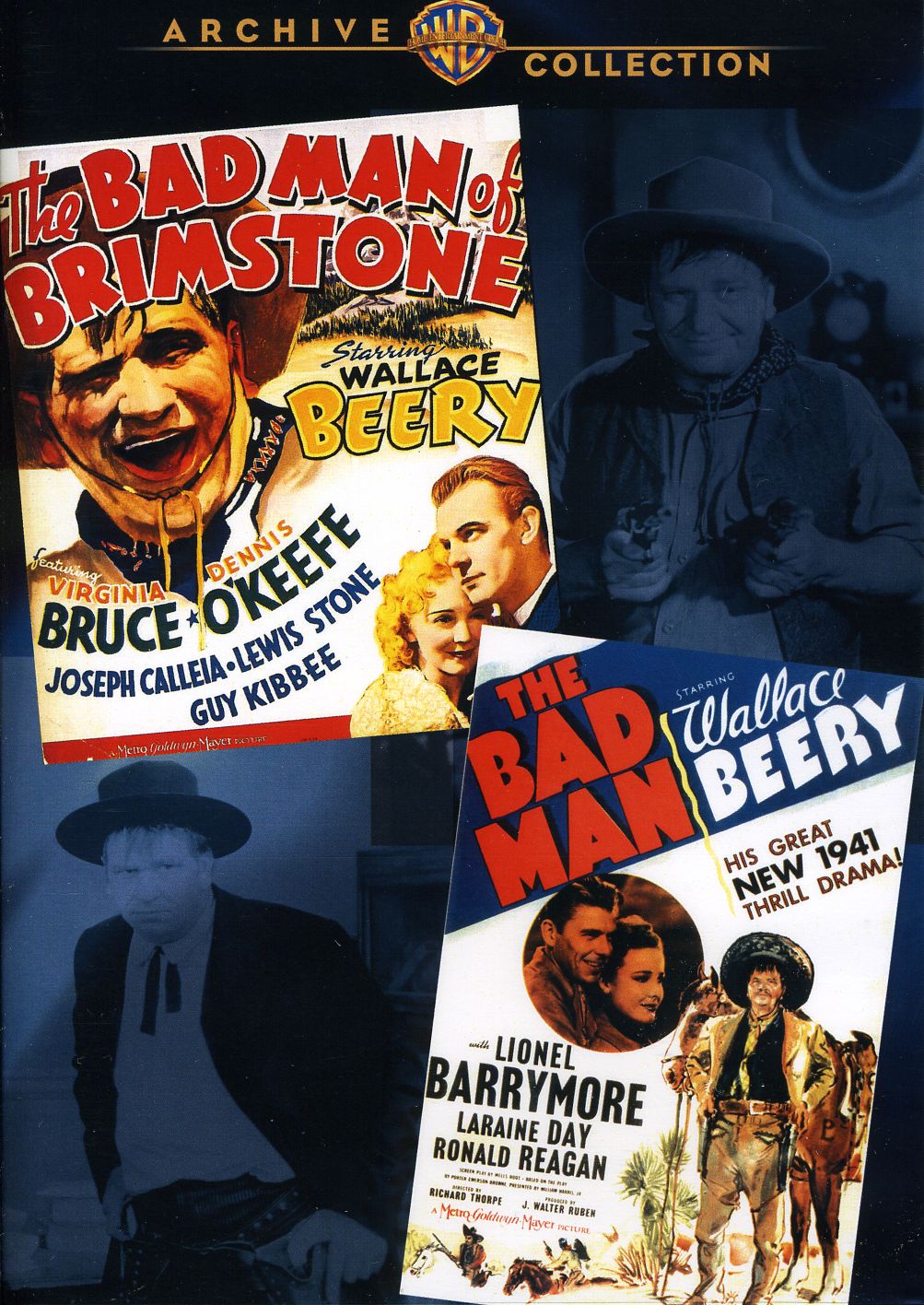 WALLACE BEERY DOUBLE FEATURE (2PC) / (B&W FULL)