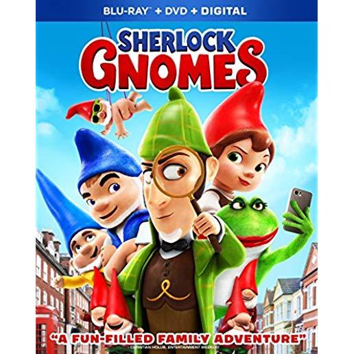 SHERLOCK GNOMES (2PC) (W/DVD) / (2PK AC3 AMAR DOL)
