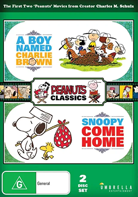 BOY NAMED CHARLIE BROWN / SNOOPY COME HOME (2PC)