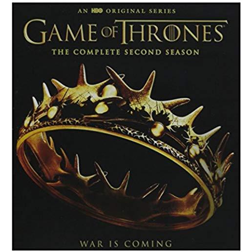 GAME OF THRONES: THE COMPLETE SECOND SEASON (5PC)