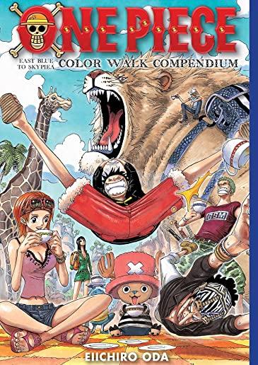 ONE PIECE COLOR WALK COMPENDIUM EAST BLUE TO