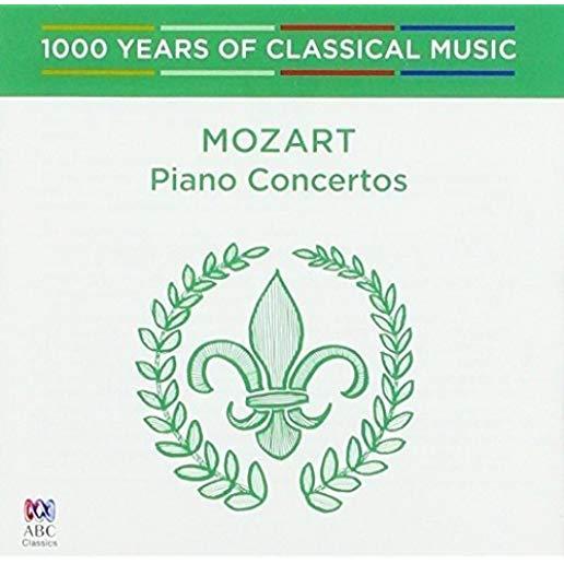 MOZART: PIANO CONCERTOS - 1000 YEARS OF CLASSICAL