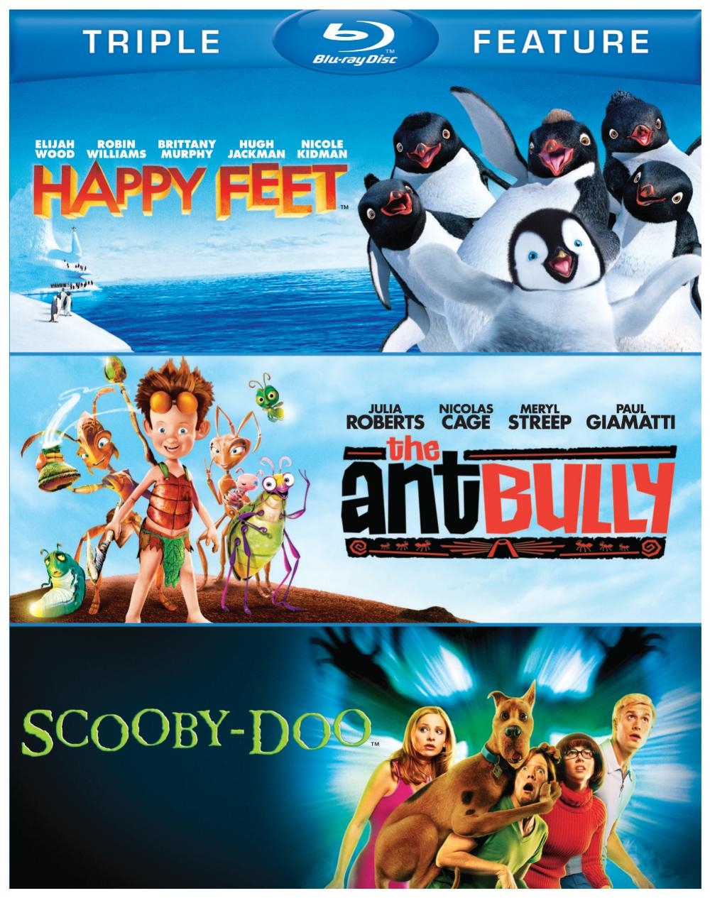 HAPPY FEET / ANT BULLY / SCOOBY-DOO: THE MOVIE