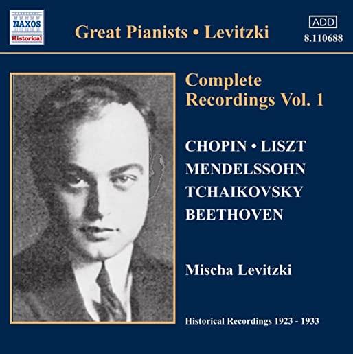 GREAT PIANISTS: MISCHA LEVITZKI