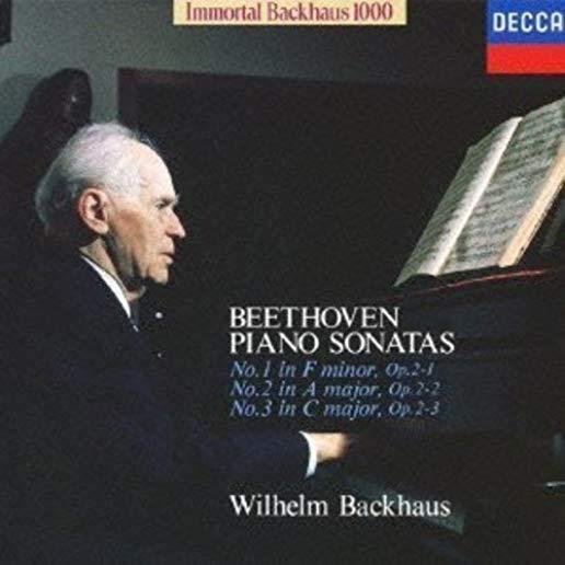 BEETHOVEN: PIANO SONATAS 1-3 (JPN)