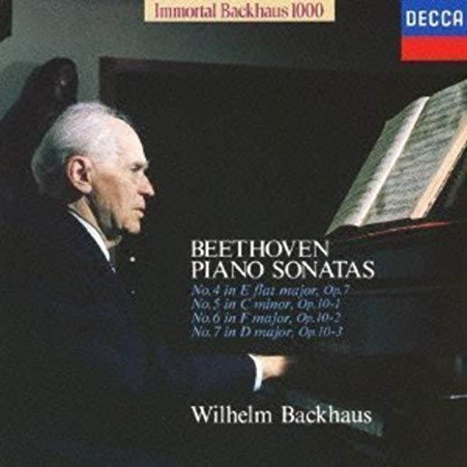 BEETHOVEN: PIANO SONATAS 4-7 (JPN)