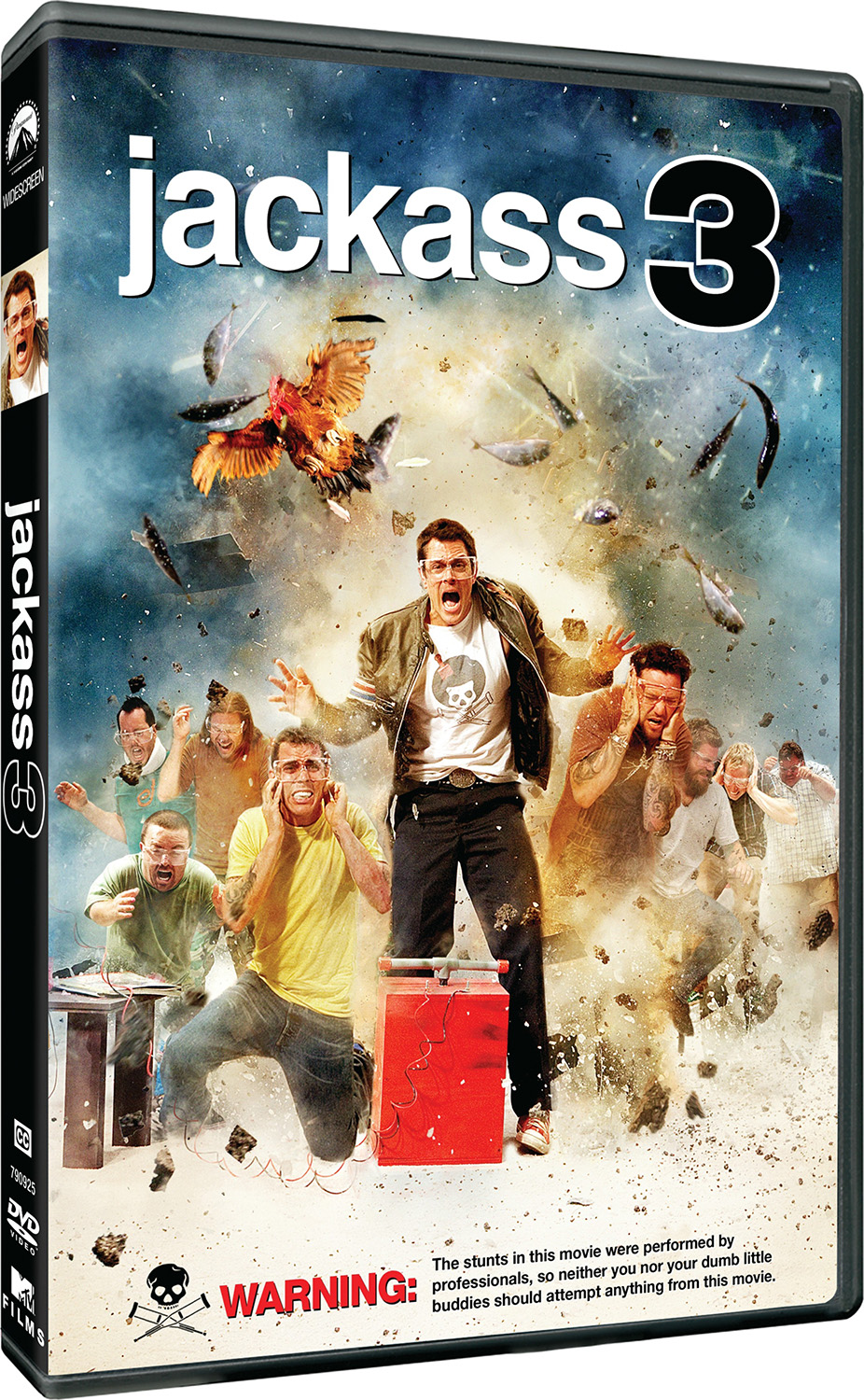 JACKASS 3 (RATED) (UNRATED) / (AC3 DOL DUB SUB WS)