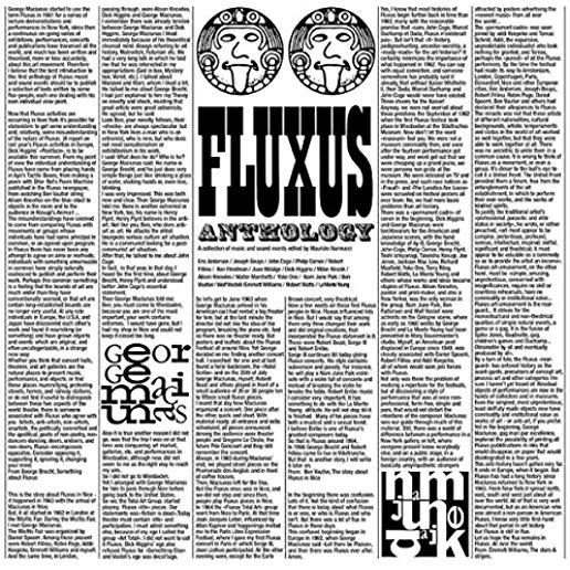 FLUXUS ANTHOLOGY: COLLECTION OF MUSIC / VARIOUS