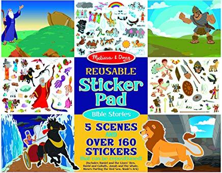 Reusable Sticker Pad - Bible Stories