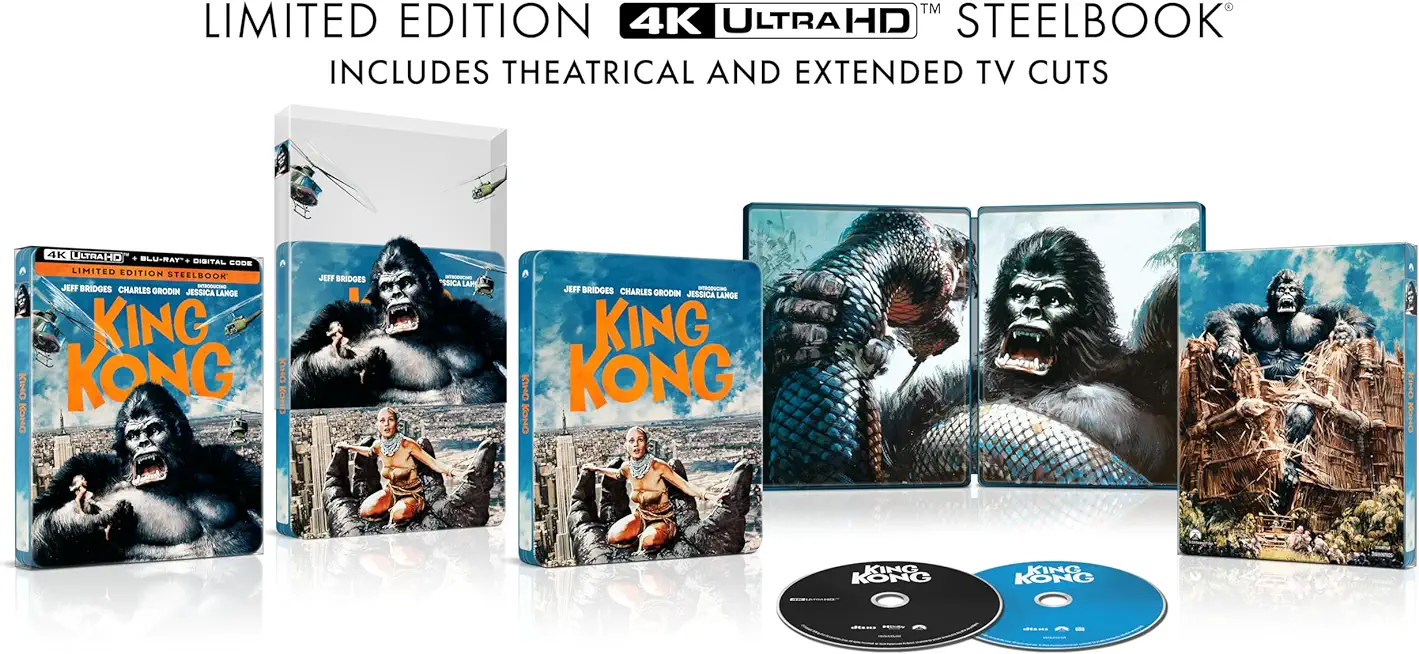 King Kong (1976) (4k) (Stbk) (Wbr) (2pk) (Ac3)
