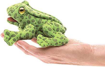 Mini Frog Finger Puppet