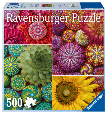 Elspeth McLean: Mandala Blooms 500 PC Puzzle