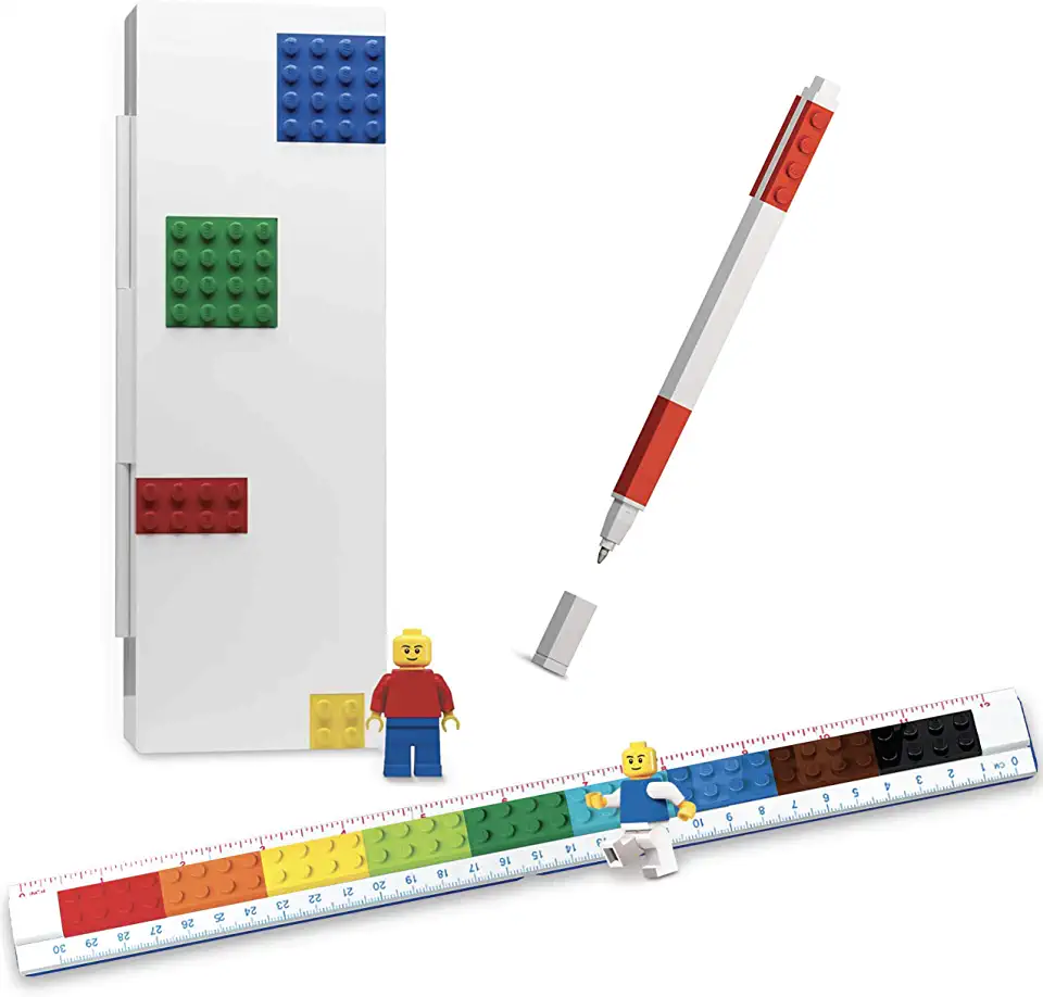 Lego Stationery 2.0 Ruler with Minifigure