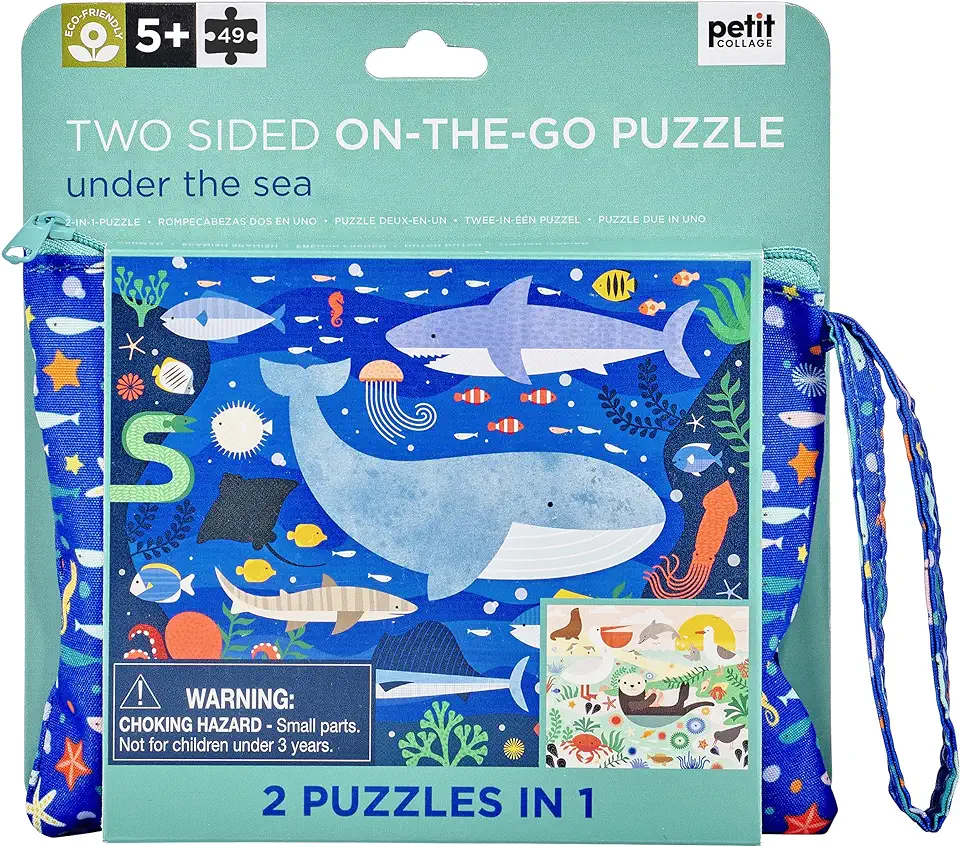 Under the Sea Two-Sided Travel Puzzle