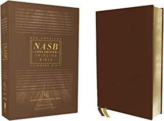 Nasb, Thinline Bible, Genuine Leather, Buffalo, Brown, Red Letter Edition, 1995 Text, Comfort Print
