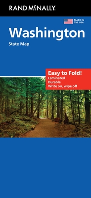 Rand McNally Easy to Fold: Washington State Laminated Map