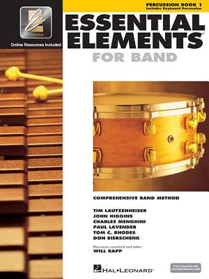 Essential Elements for Band - Percussion/Keyboard Percussion Book 1 with Eei