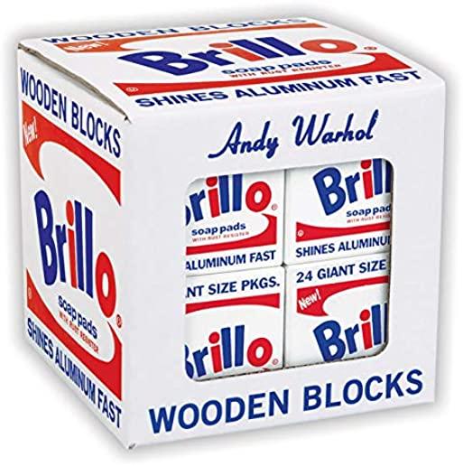 Andy Warhol Brillo Wooden Blocks
