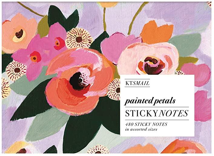 Painted Petals Sticky Notes