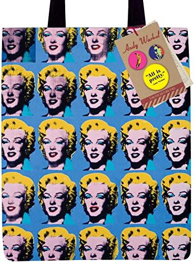 Tote Bag Canvas Andy Warhol Marilyn Monroe