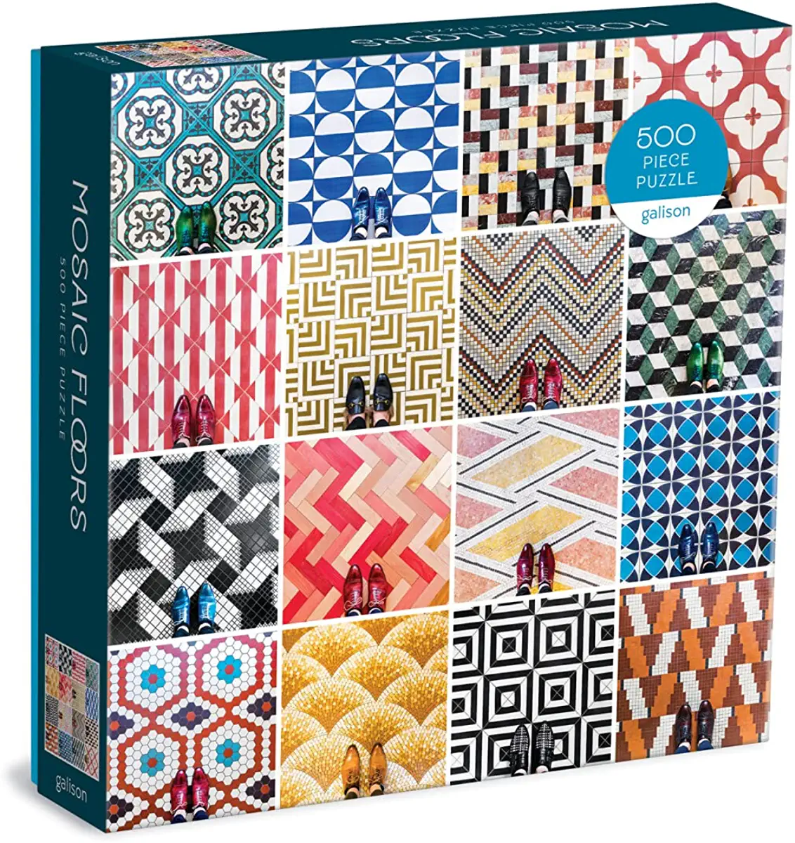 Mosaic Floors 500 Piece Puzzle