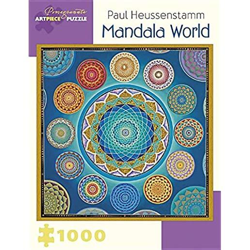 Paul Heussenstamm: Mandala World 1,000-Piece Jigsaw Puzzle