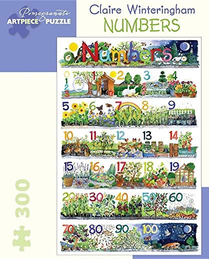 Claire Winteringham: Numbers 300-Piece Jigsaw Puzzle