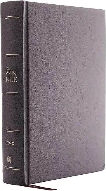 The Niv, Open Bible, Hardcover, Gray, Red Letter Edition, Comfort Print: Complete Reference System