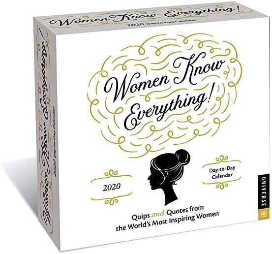 Women Know Everything 2020 Day-To-Day Calendar
