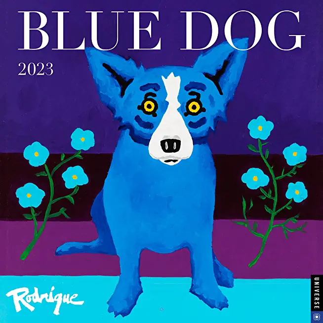 Blue Dog 2023 Wall Calendar