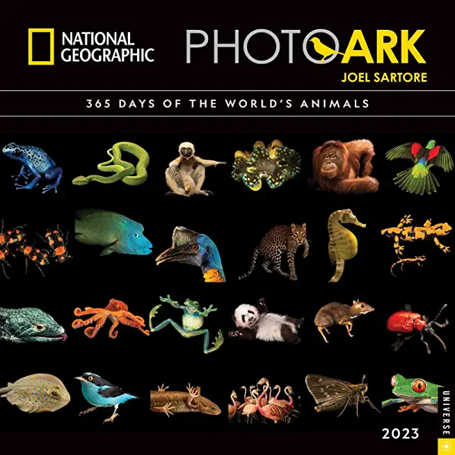 National Geographic Photo Ark 2023 Wall Calendar: 365 Days of the World's Animals