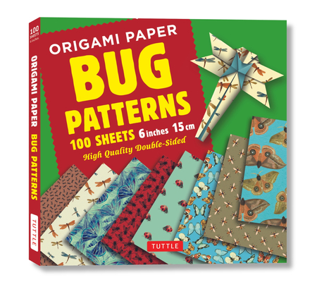 Origami Paper 100 Sheets Bug Patterns 6