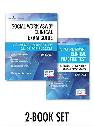Social Work Aswb Clinical Exam Guide and Practice Test, Second Edition Set: A Comprehensive Study Guide for Success