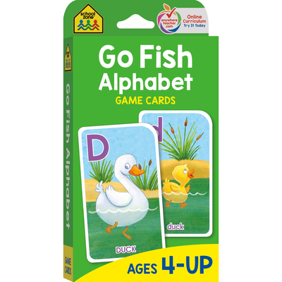 Go Fish Alphabet Game Cards: Game Cards