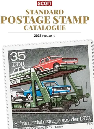 2023 Scott Stamp Postage Catalogue Volume 3: Cover Countries G-I