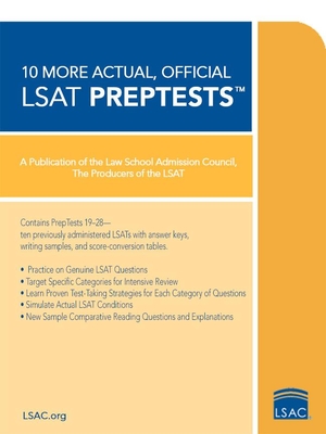 10 More, Actual Official LSAT Preptests: (preptests 19-28)