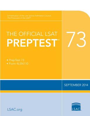 The Official LSAT Preptest 73: Sept. 2014 LSAT