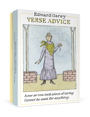 Edward Gorey: Verse Advice Boxed Notecards