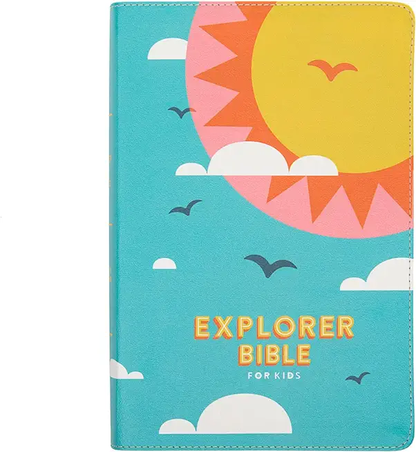 CSB Explorer Bible for Kids, Hello Sunshine Leathertouch, Indexed
