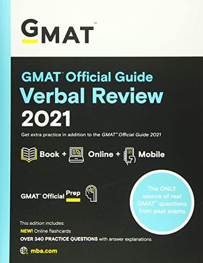 GMAT Official Guide Verbal Review 2021, Book + Online Question Bank