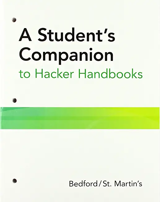 A Student's Companion to Hacker Handbooks