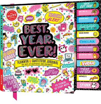 Best Year Ever: Planner & Gratitude Journal:365 Days of Happiness and Kindness