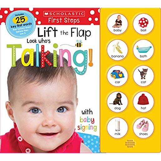 Look Who's Talking! Lift the Flap: Scholastic Early Learners (Sound Book)