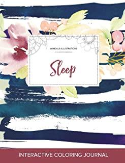 Adult Coloring Journal: Sleep (Mandala Illustrations, Nautical Floral)