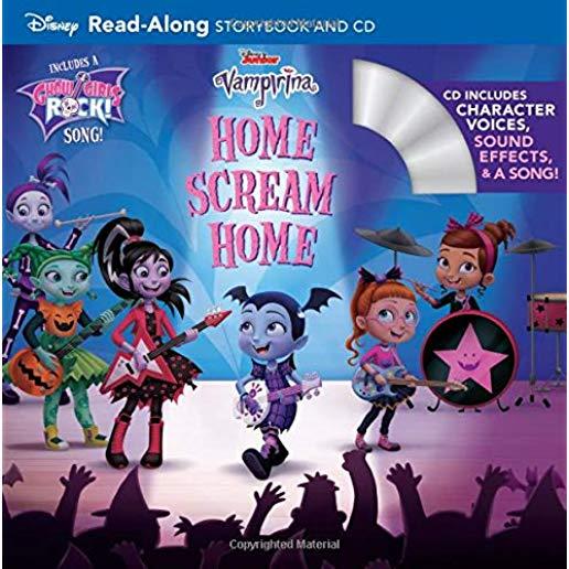 Vampirina Home Scream Home: Read-Along Storybook and CD