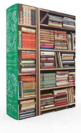 Bookshelf Book Box Puzzle, Clamshell