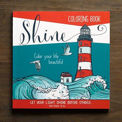 Adult Coloring Book Shine