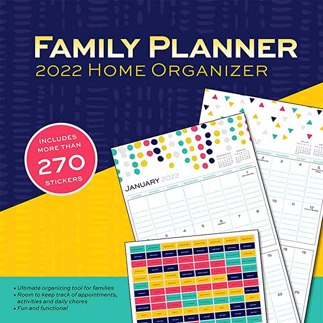 2022 Family Planner Wall