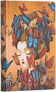 Paperblanks 2021 Madame Butterfly Mini 12-Month-Flexis